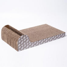 Load image into Gallery viewer, New Pet cat toy scrath large plate horizontal corrugated sofa cat scratcher