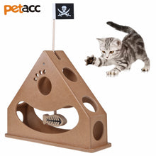 Load image into Gallery viewer, Peatcc  Cat Pendulum-style Chase Toys Hide and Seek Cat Toy Box Wood Pendulum Style Interactive Puzzle Toys