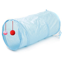 Load image into Gallery viewer, Collapsable  Cat Tunnel With attached Balls