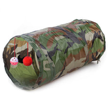Load image into Gallery viewer, Collapsable  Cat Tunnel With attached Balls
